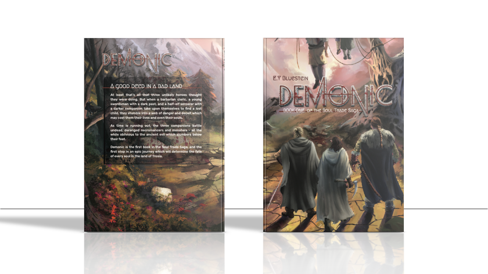 Demonic hardcover render